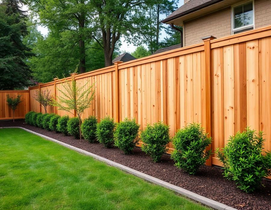 Cedar Privacy Fence