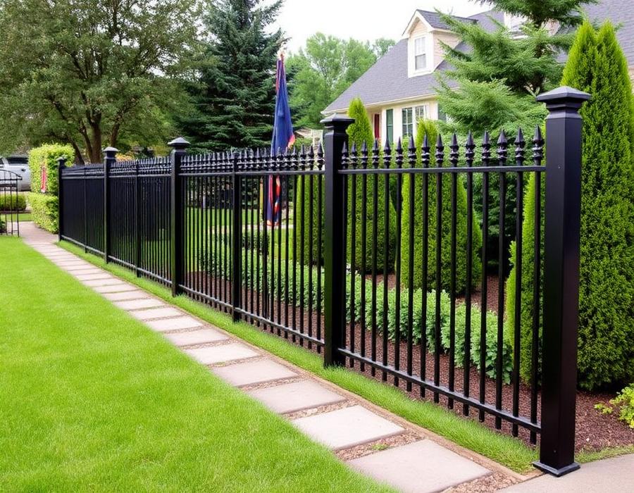 Aluminum Estate Fence